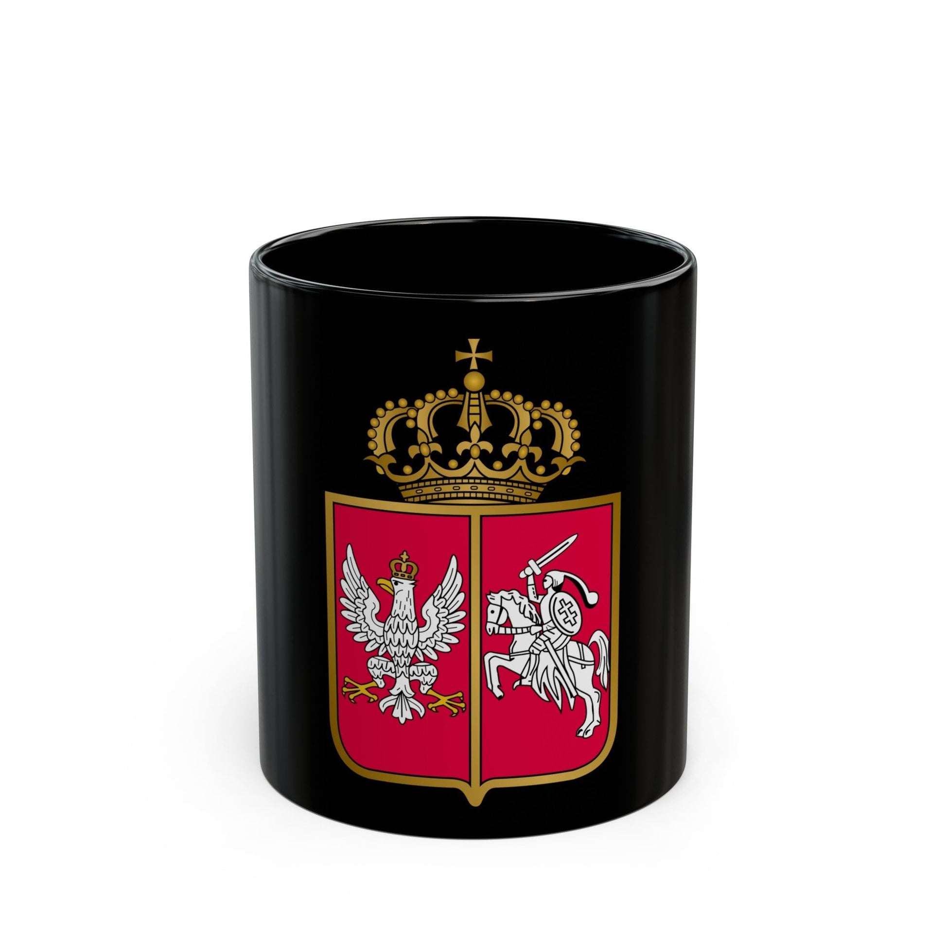 Coat of arms November Uprising - Black Coffee Mug-11oz-The Sticker Space