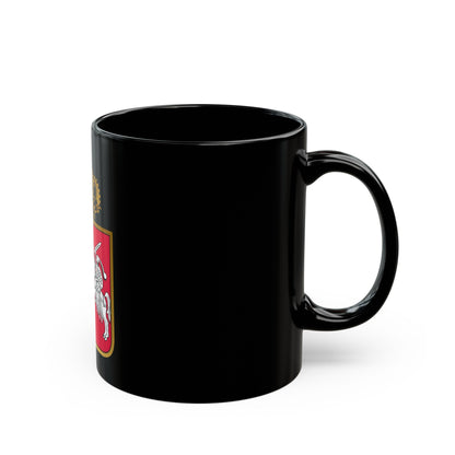 Coat of arms November Uprising - Black Coffee Mug-The Sticker Space