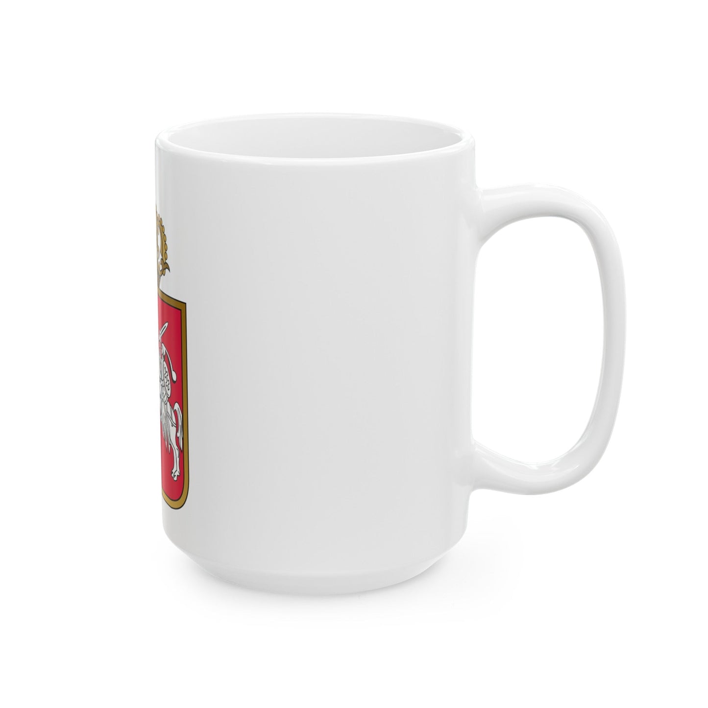 Coat of arms November Uprising - White Coffee Mug-The Sticker Space