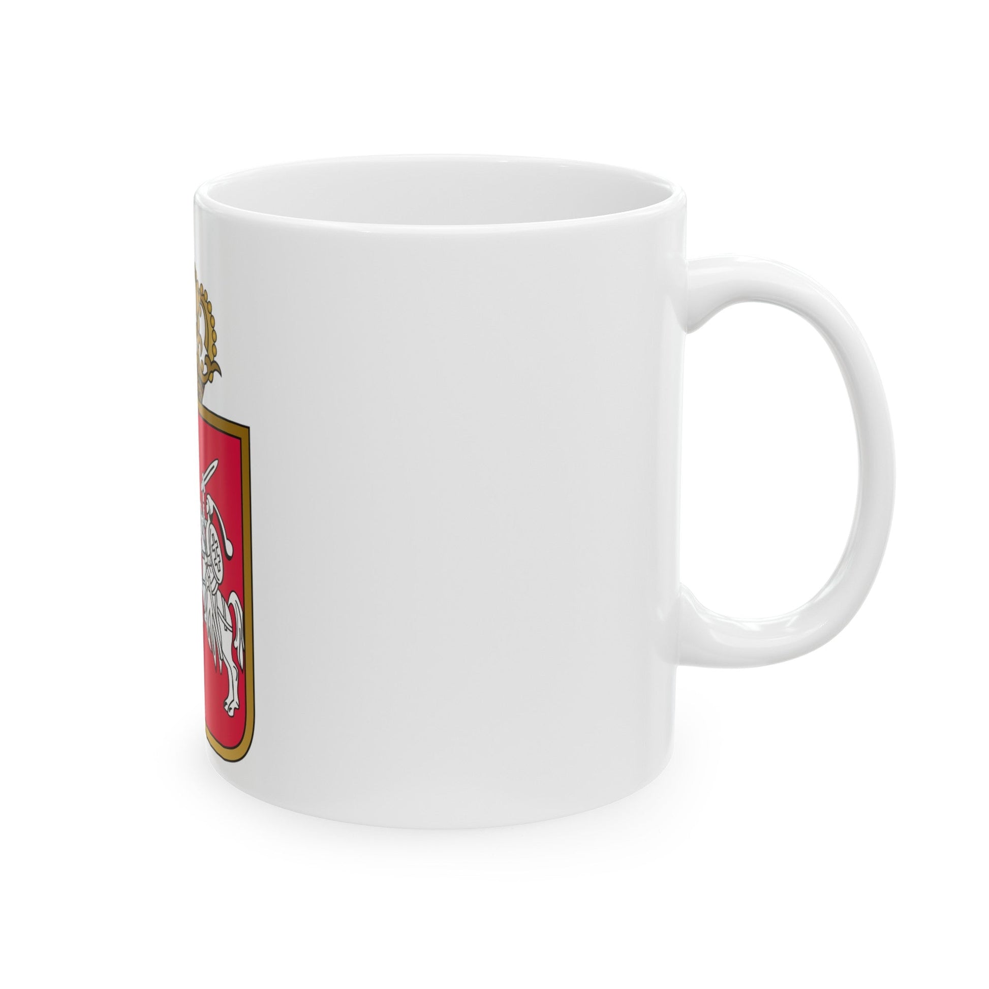 Coat of arms November Uprising - White Coffee Mug-The Sticker Space