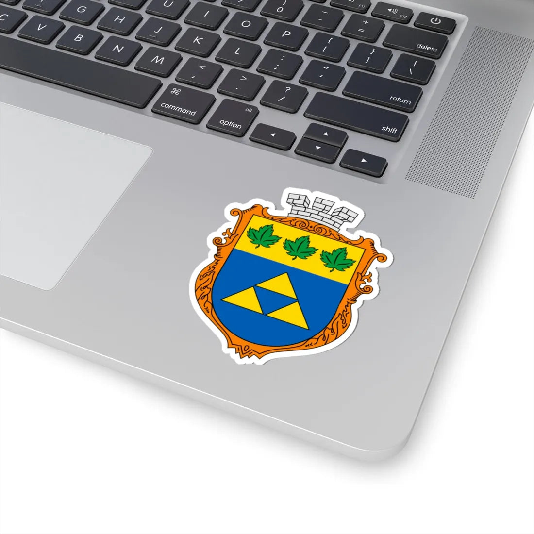 Coat of arms Novoyavorivsk (Ukraine) (Coat of Arms) STICKER Vinyl Kiss-Cut Decal - The Sticker Space