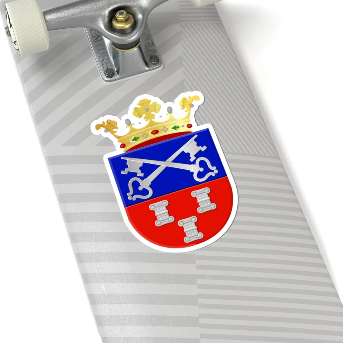 Coat of arms of Abcoude (Netherlands) (Coat of Arms) STICKER Vinyl Kiss-Cut Decal - The Sticker Space