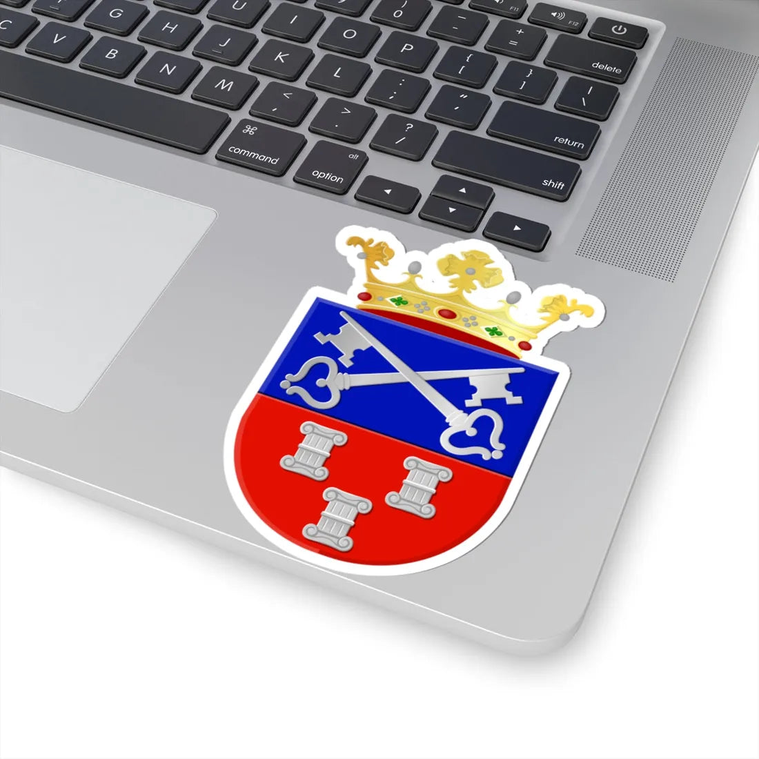 Coat of arms of Abcoude (Netherlands) (Coat of Arms) STICKER Vinyl Kiss-Cut Decal - The Sticker Space