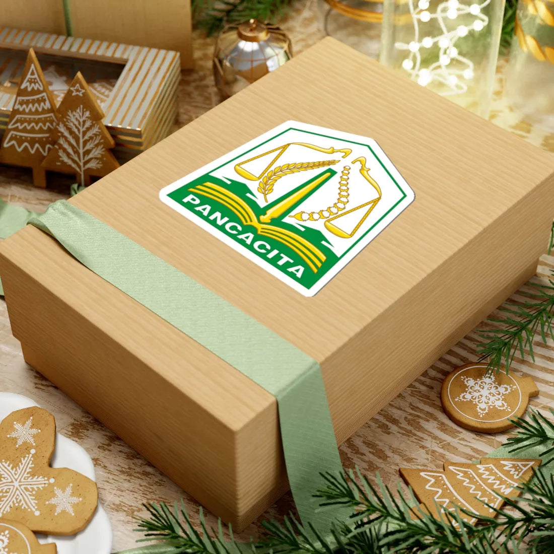 Coat of arms of Aceh (Indonesia) (Coat of Arms) STICKER Vinyl Kiss-Cut Decal - The Sticker Space