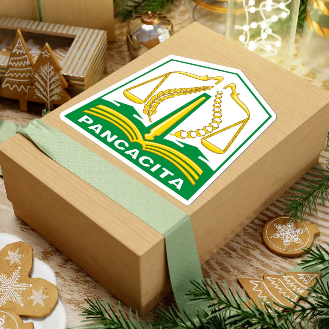 Coat of arms of Aceh (Indonesia) (Coat of Arms) STICKER Vinyl Kiss-Cut Decal - The Sticker Space