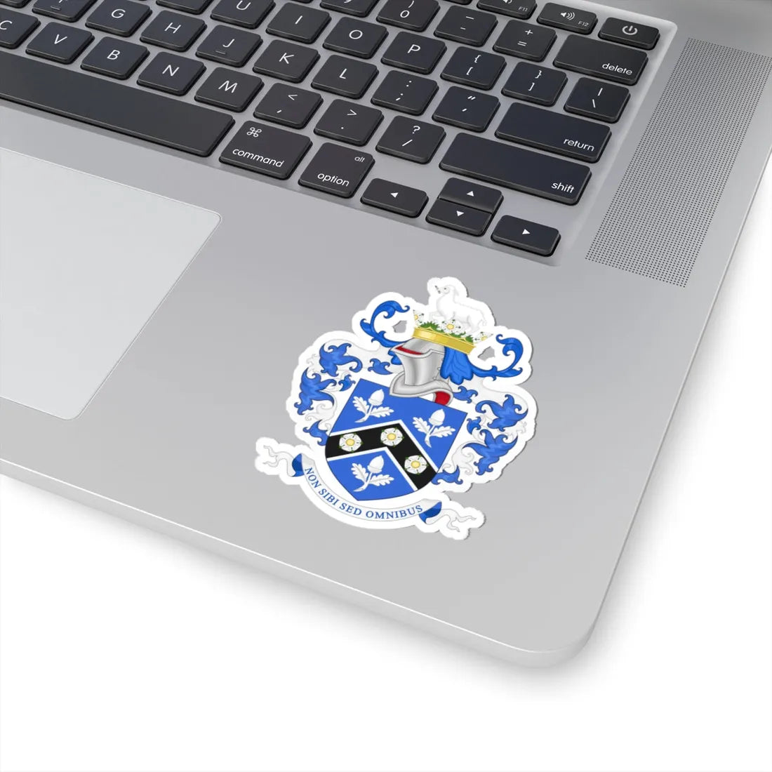 Coat of Arms of Ackworth School (England) (Coat of Arms) STICKER Vinyl Kiss-Cut Decal - The Sticker Space