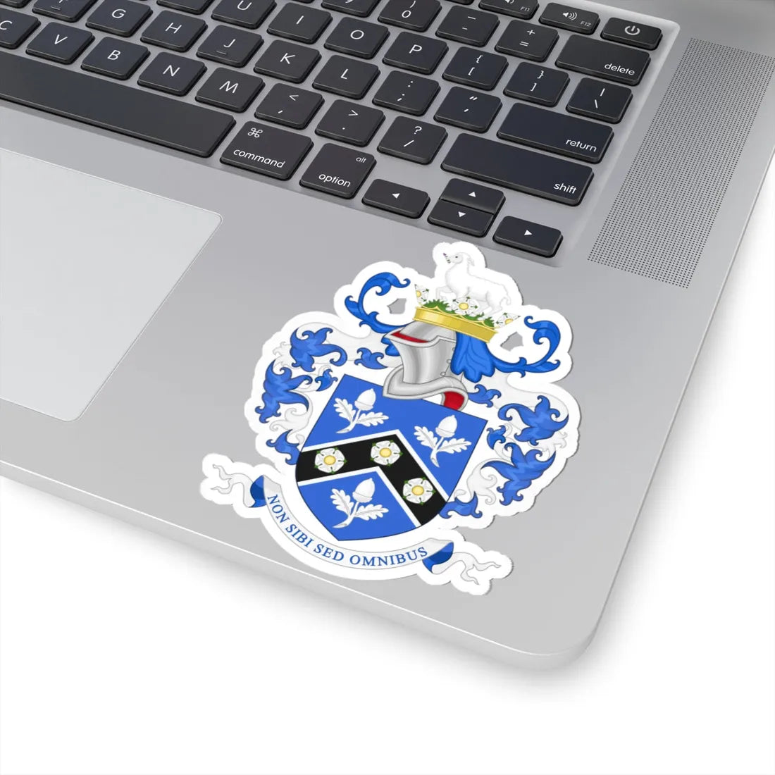 Coat of Arms of Ackworth School (England) (Coat of Arms) STICKER Vinyl Kiss-Cut Decal - The Sticker Space