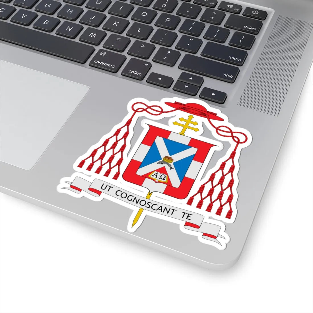Coat of arms of Adrianus Simonis (Netherlands) (Coat of Arms) STICKER Vinyl Kiss-Cut Decal - The Sticker Space