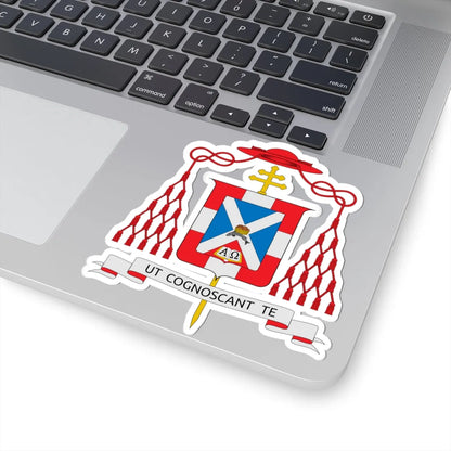 Coat of arms of Adrianus Simonis (Netherlands) (Coat of Arms) STICKER Vinyl Kiss-Cut Decal - The Sticker Space
