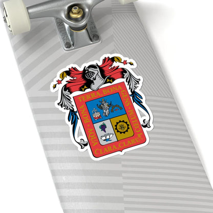 Coat of arms of Aguascalientes (Mexico) (Coat of Arms) STICKER Vinyl Kiss-Cut Decal - The Sticker Space