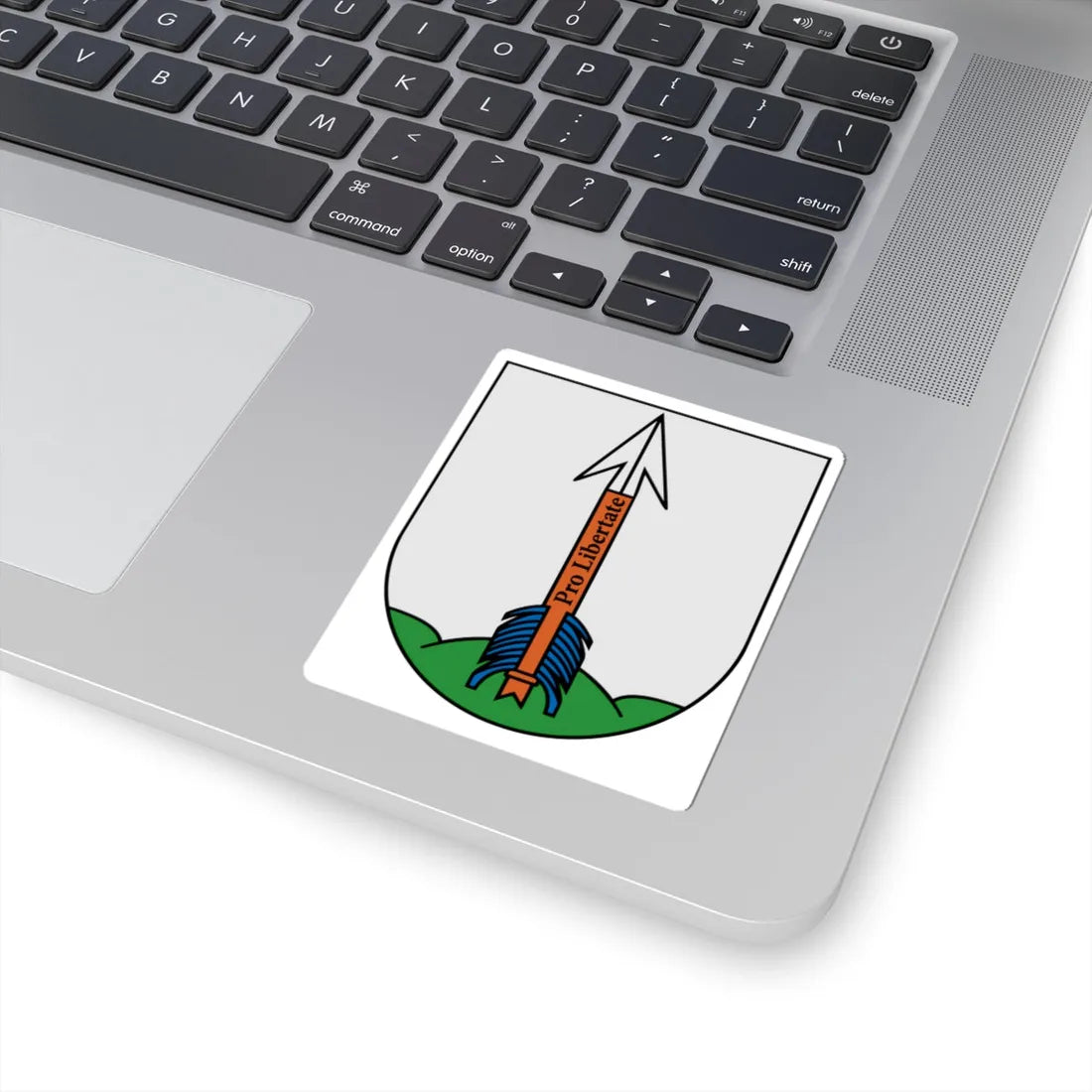 Coat of arms of Akmenė Lithuania (Lithuania) (Coat of Arms) STICKER Vinyl Kiss-Cut Decal - The Sticker Space