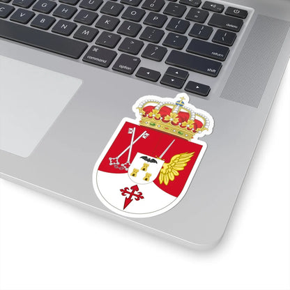 Coat of Arms of Albacete Province (Spain) (Coat of Arms) STICKER Vinyl Kiss-Cut Decal - The Sticker Space