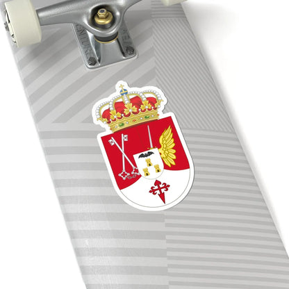 Coat of Arms of Albacete Province (Spain) (Coat of Arms) STICKER Vinyl Kiss-Cut Decal - The Sticker Space