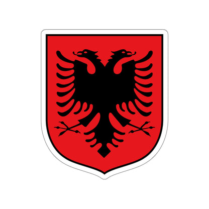 Coat of arms of Albania (1992–1998) STICKER Vinyl Die-Cut Decal-White-The Sticker Space