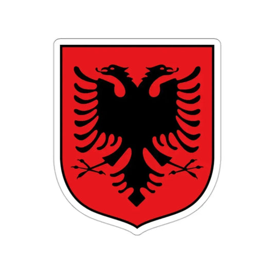 Coat of arms of Albania (1992–1998) STICKER Vinyl Die-Cut Decal 2 Inch - The Sticker Space
