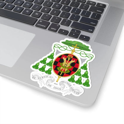 Coat of Arms of Alcalá de Henares Diocese (Spain) (Coat of Arms) STICKER Vinyl Kiss-Cut Decal - The Sticker Space