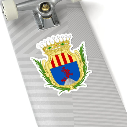 Coat of arms of Alghero (Italy) (Coat of Arms) STICKER Vinyl Kiss-Cut Decal - The Sticker Space