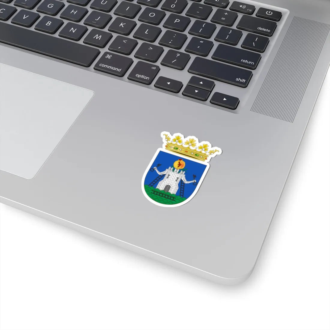 Coat of Arms of Alhama de Granada (Spain) (Coat of Arms) STICKER Vinyl Kiss-Cut Decal - The Sticker Space