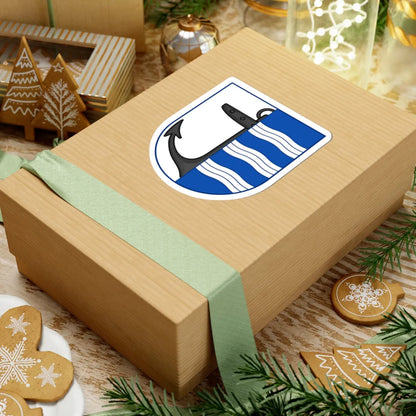 Coat of arms of Allinge-Sandvig (Denmark) (Coat of Arms) STICKER Vinyl Kiss-Cut Decal - The Sticker Space