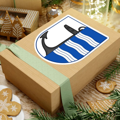 Coat of arms of Allinge-Sandvig (Denmark) (Coat of Arms) STICKER Vinyl Kiss-Cut Decal - The Sticker Space