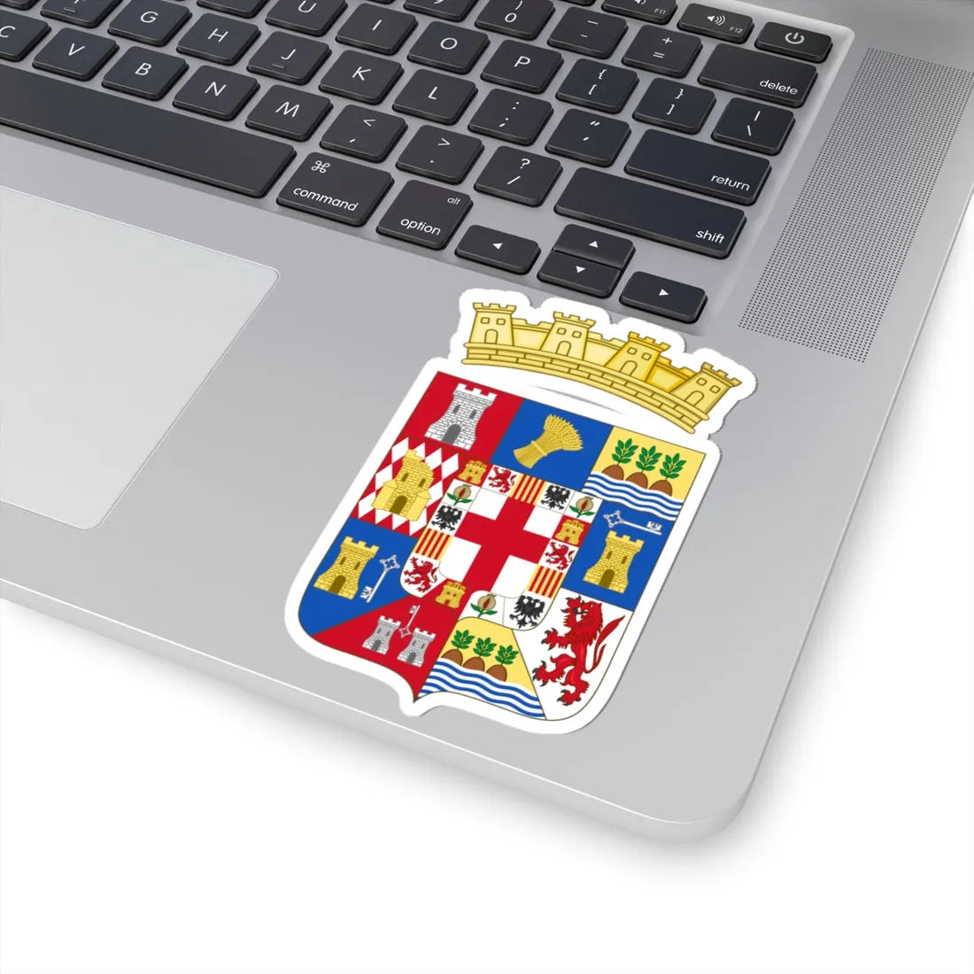 Coat of Arms of Almería Province (Spain) (Coat of Arms) STICKER Vinyl Kiss-Cut Decal - The Sticker Space