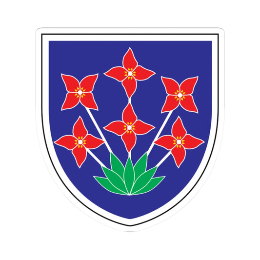 Coat of arms of Šalovci (Slovenia) (Coat of Arms) STICKER Vinyl Kiss-Cut Decal 2 Inch White - The Sticker Space