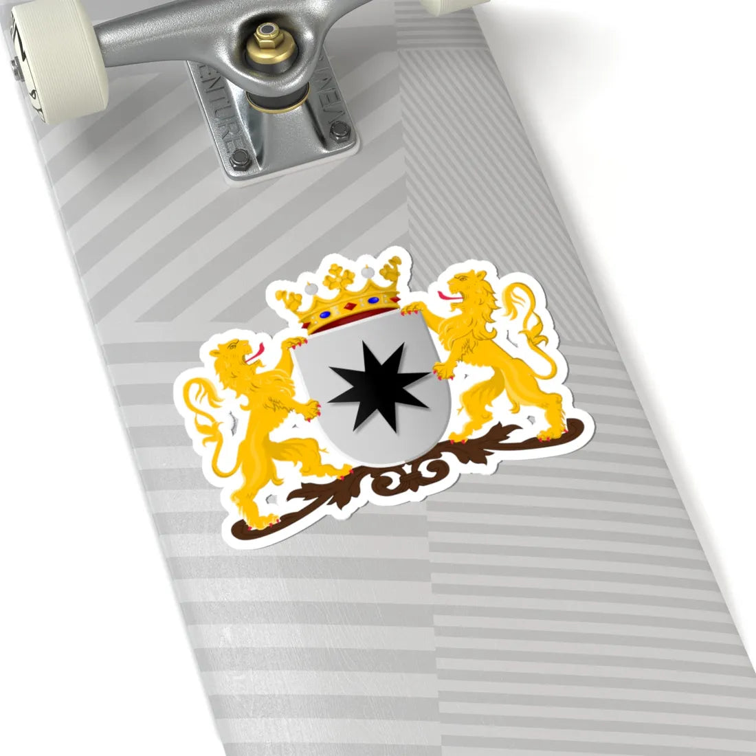 Coat of arms of Alphen aan den Rijn former (Netherlands) (Coat of Arms) STICKER Vinyl Kiss-Cut Decal - The Sticker Space