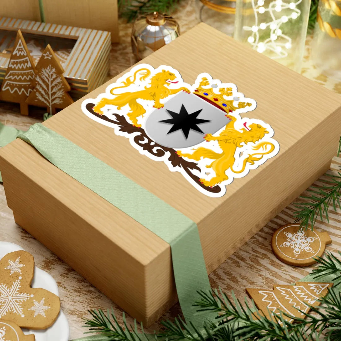 Coat of arms of Alphen aan den Rijn former (Netherlands) (Coat of Arms) STICKER Vinyl Kiss-Cut Decal - The Sticker Space