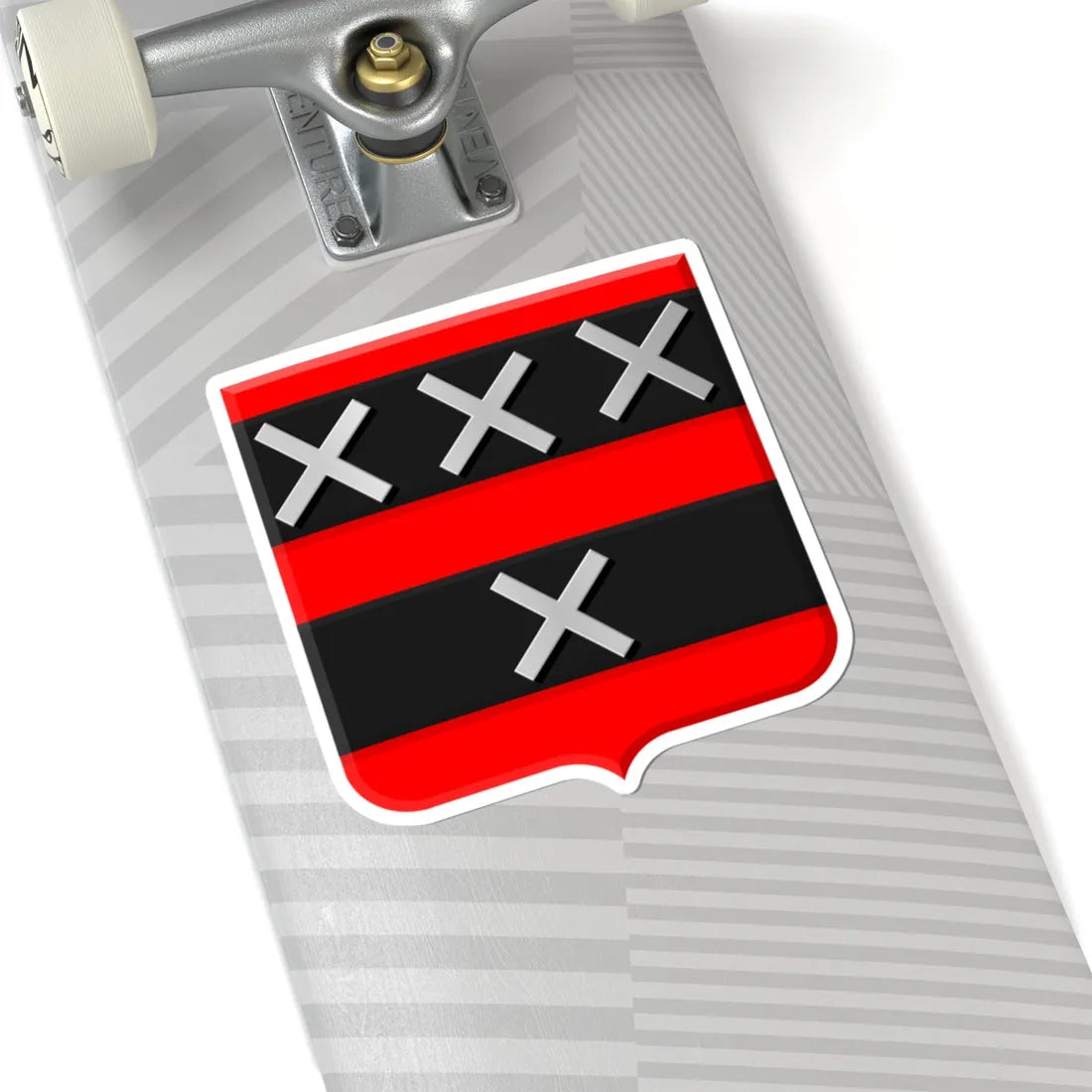 Coat of arms of Amstelveen (Netherlands) (Coat of Arms) STICKER Vinyl Kiss-Cut Decal - The Sticker Space