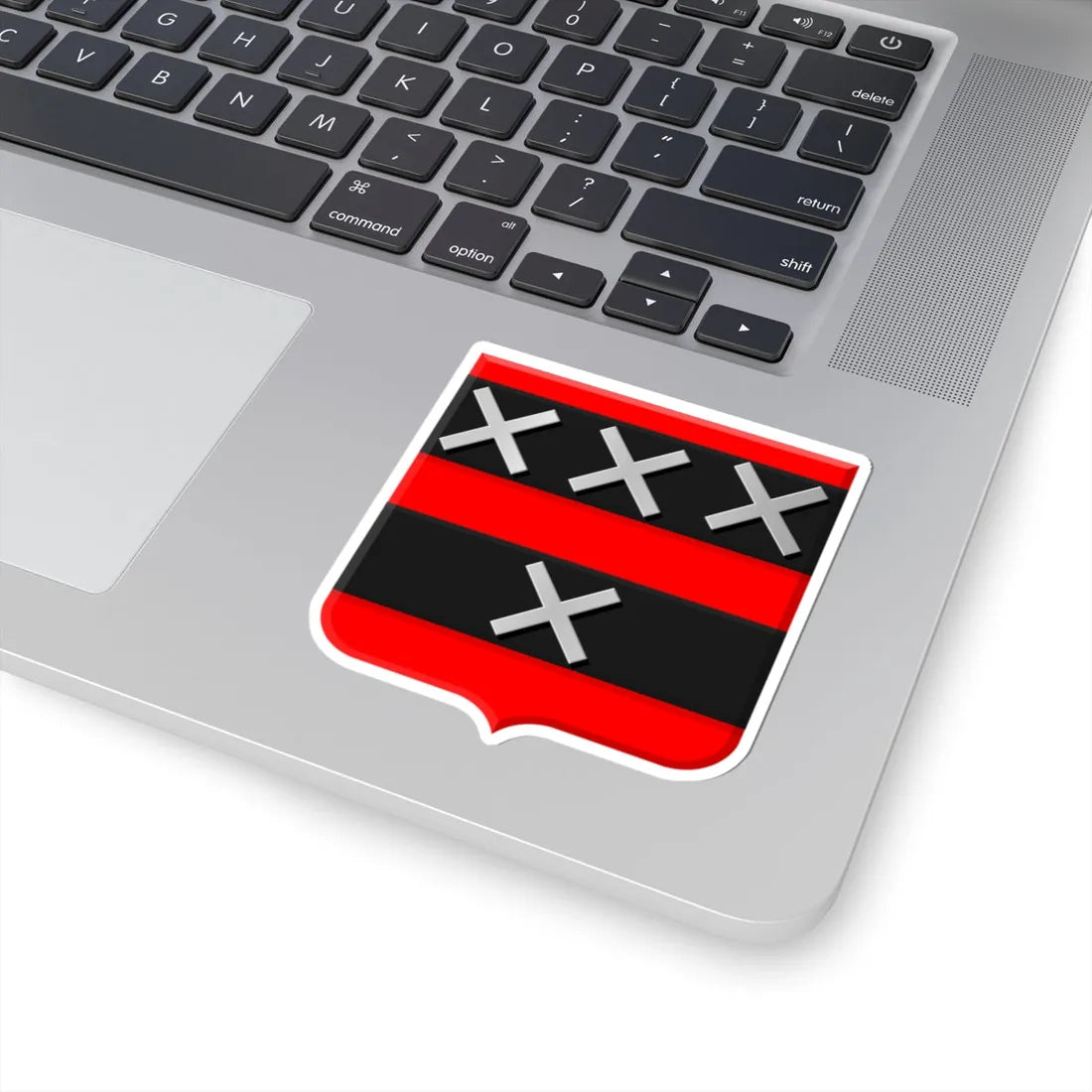 Coat of arms of Amstelveen (Netherlands) (Coat of Arms) STICKER Vinyl Kiss-Cut Decal - The Sticker Space