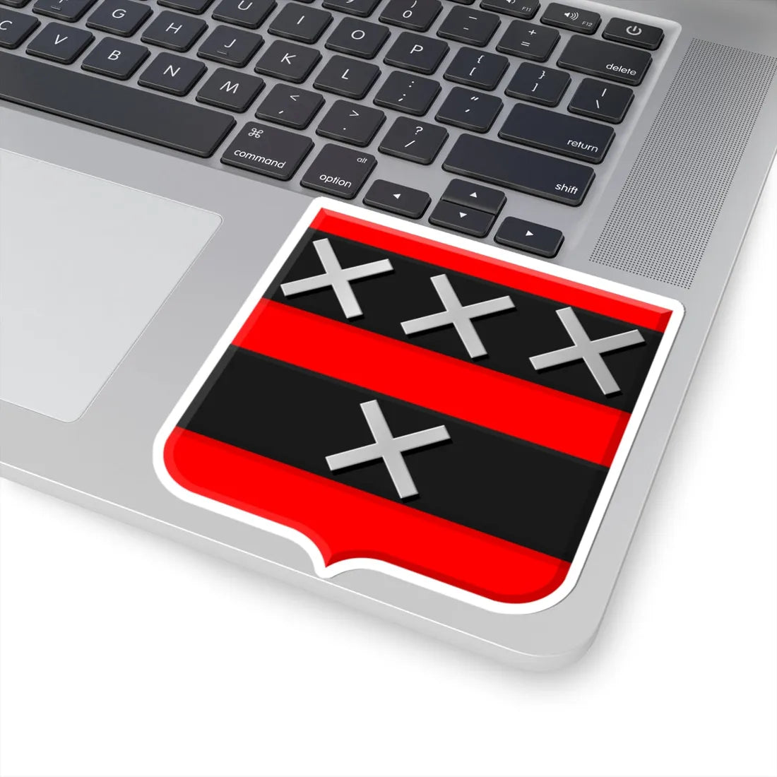 Coat of arms of Amstelveen (Netherlands) (Coat of Arms) STICKER Vinyl Kiss-Cut Decal - The Sticker Space