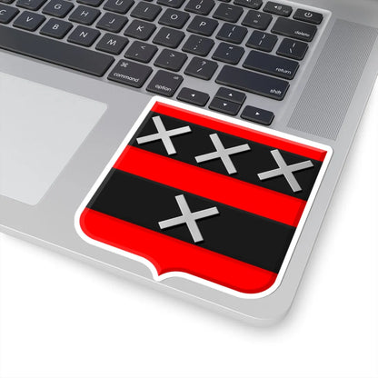 Coat of arms of Amstelveen (Netherlands) (Coat of Arms) STICKER Vinyl Kiss-Cut Decal - The Sticker Space