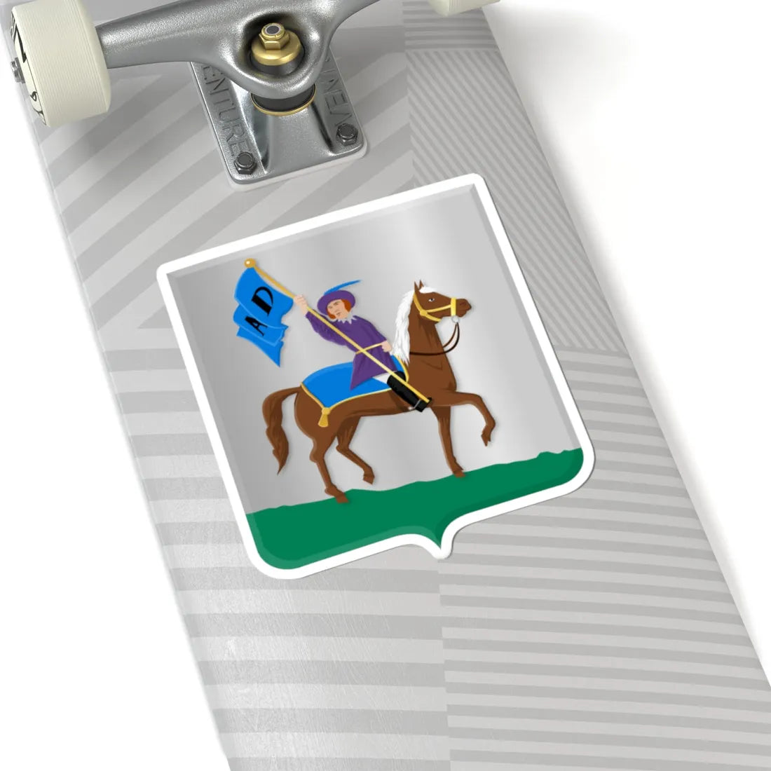 Coat of arms of Andijk (Netherlands) (Coat of Arms) STICKER Vinyl Kiss-Cut Decal - The Sticker Space