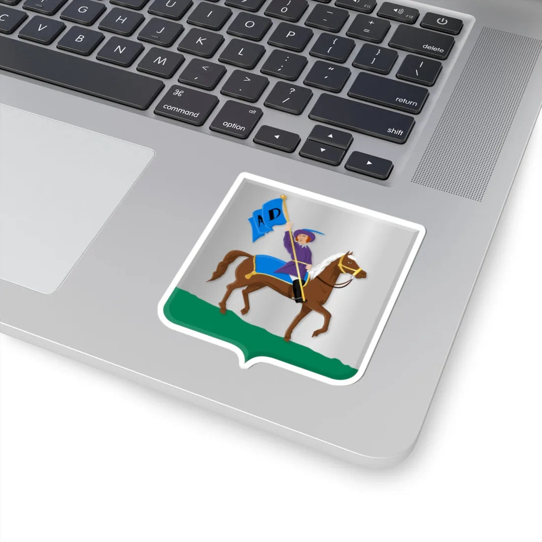 Coat of arms of Andijk (Netherlands) (Coat of Arms) STICKER Vinyl Kiss-Cut Decal - The Sticker Space