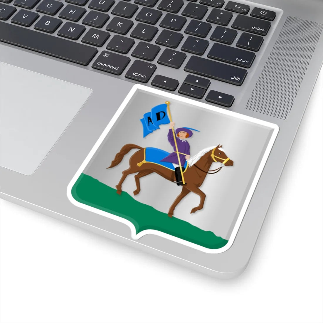 Coat of arms of Andijk (Netherlands) (Coat of Arms) STICKER Vinyl Kiss-Cut Decal - The Sticker Space