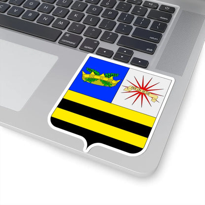 Coat of arms of Andrea Mantegna (Italy) (Coat of Arms) STICKER Vinyl Kiss-Cut Decal - The Sticker Space