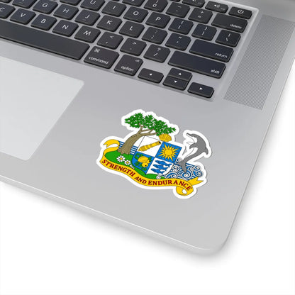 Coat of arms of Anguilla 1967-1980 - STICKER Vinyl Kiss-Cut Decal - The Sticker Space