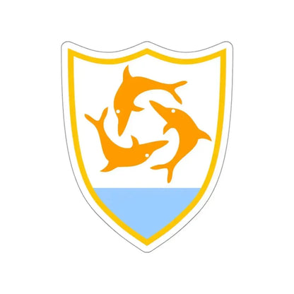Coat of arms of Anguilla STICKER Vinyl Die-Cut Decal - The Sticker Space