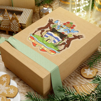 Coat of arms of Antigua and Barbuda - STICKER Vinyl Kiss-Cut Decal - The Sticker Space