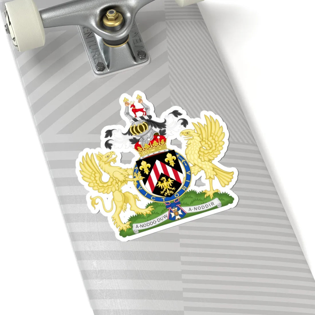 Coat of Arms of Antony Earl of Snowdon (United Kingdom) (Coat of Arms) STICKER Vinyl Kiss-Cut Decal - The Sticker Space