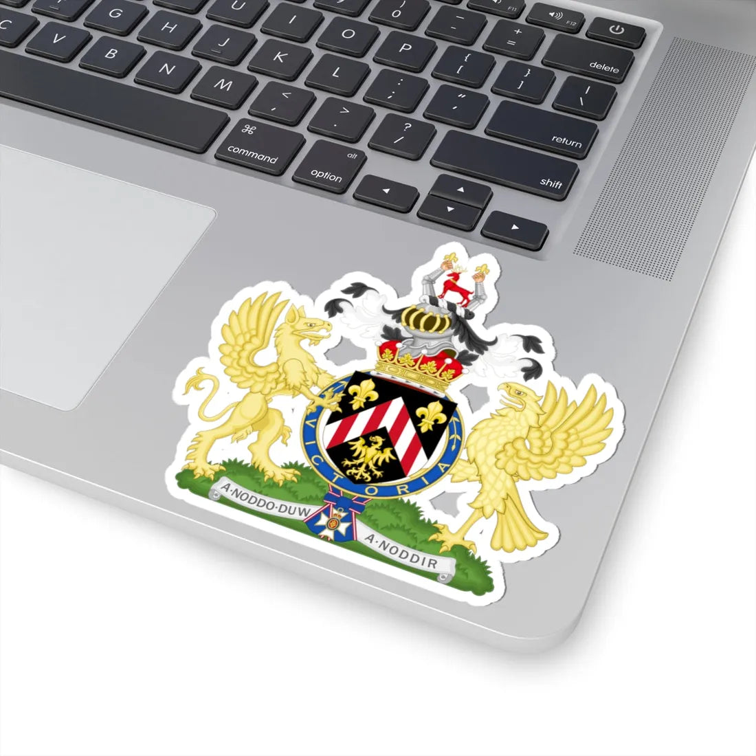 Coat of Arms of Antony Earl of Snowdon (United Kingdom) (Coat of Arms) STICKER Vinyl Kiss-Cut Decal - The Sticker Space