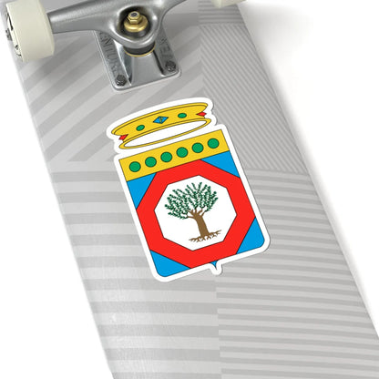 Coat of Arms of Apulia (Italy) (Coat of Arms) STICKER Vinyl Kiss-Cut Decal - The Sticker Space