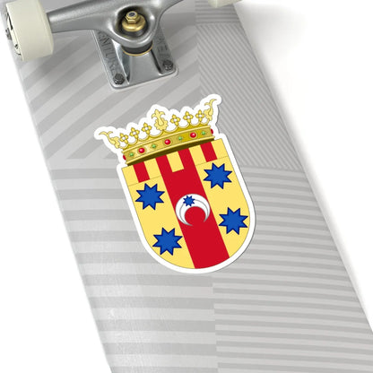 Coat of Arms of Aranda Comarca (Spain) (Coat of Arms) STICKER Vinyl Kiss-Cut Decal - The Sticker Space