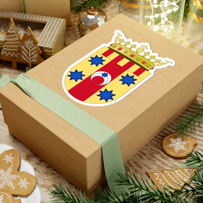 Coat of Arms of Aranda Comarca (Spain) (Coat of Arms) STICKER Vinyl Kiss-Cut Decal - The Sticker Space