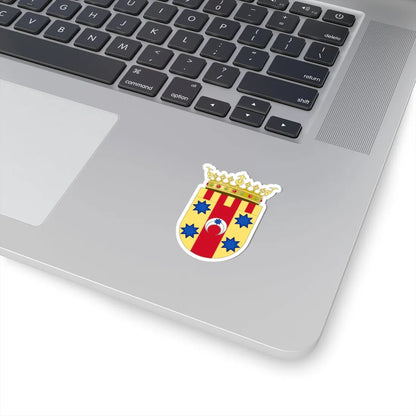 Coat of Arms of Aranda Comarca (Spain) (Coat of Arms) STICKER Vinyl Kiss-Cut Decal - The Sticker Space