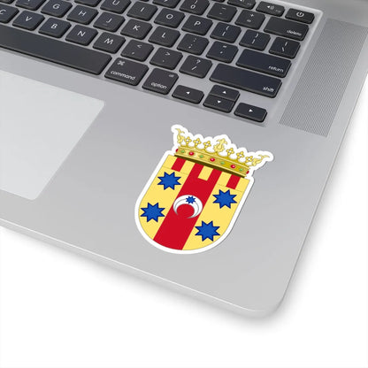 Coat of Arms of Aranda Comarca (Spain) (Coat of Arms) STICKER Vinyl Kiss-Cut Decal - The Sticker Space