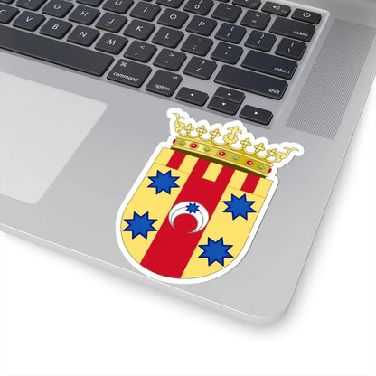 Coat of Arms of Aranda Comarca (Spain) (Coat of Arms) STICKER Vinyl Kiss-Cut Decal - The Sticker Space