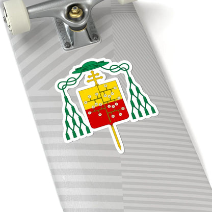 Coat of arms of Archbishop Malaspina Spino Fiorito (Italy) (Coat of Arms) STICKER Vinyl Kiss-Cut Decal - The Sticker Space