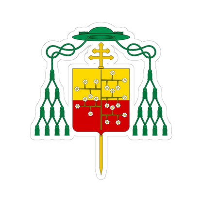 Coat of arms of Archbishop Malaspina Spino Fiorito (Italy) (Coat of Arms) STICKER Vinyl Kiss-Cut Decal - The Sticker Space