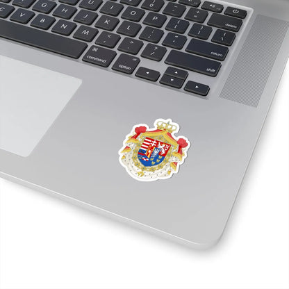 Coat of Arms of Archduke Franz Ferdinand of Austria (Austria) (Coat of Arms) STICKER Vinyl Kiss-Cut Decal - The Sticker Space